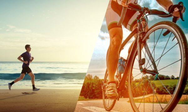 running vs cycling weight-loss