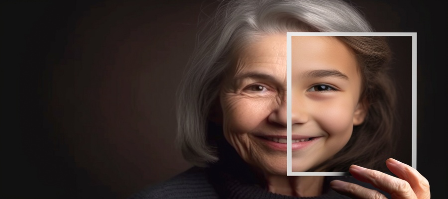 Photoaging vs Chronological Aging
