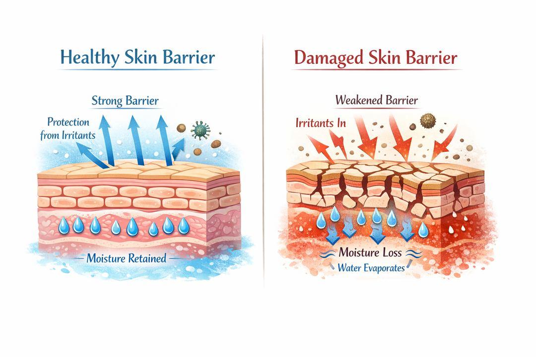 Moisturizers Support the Skin Barrier